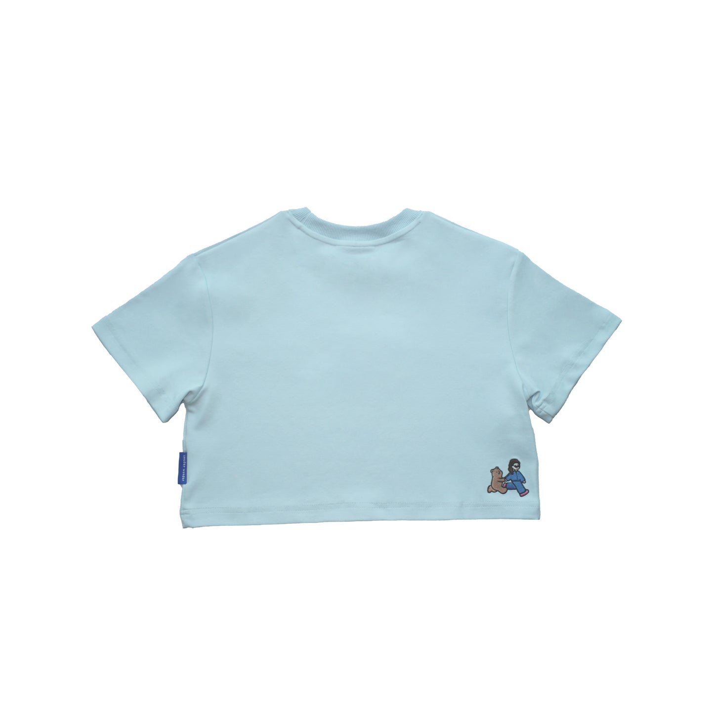 SW Signature Light Blue Crop Top