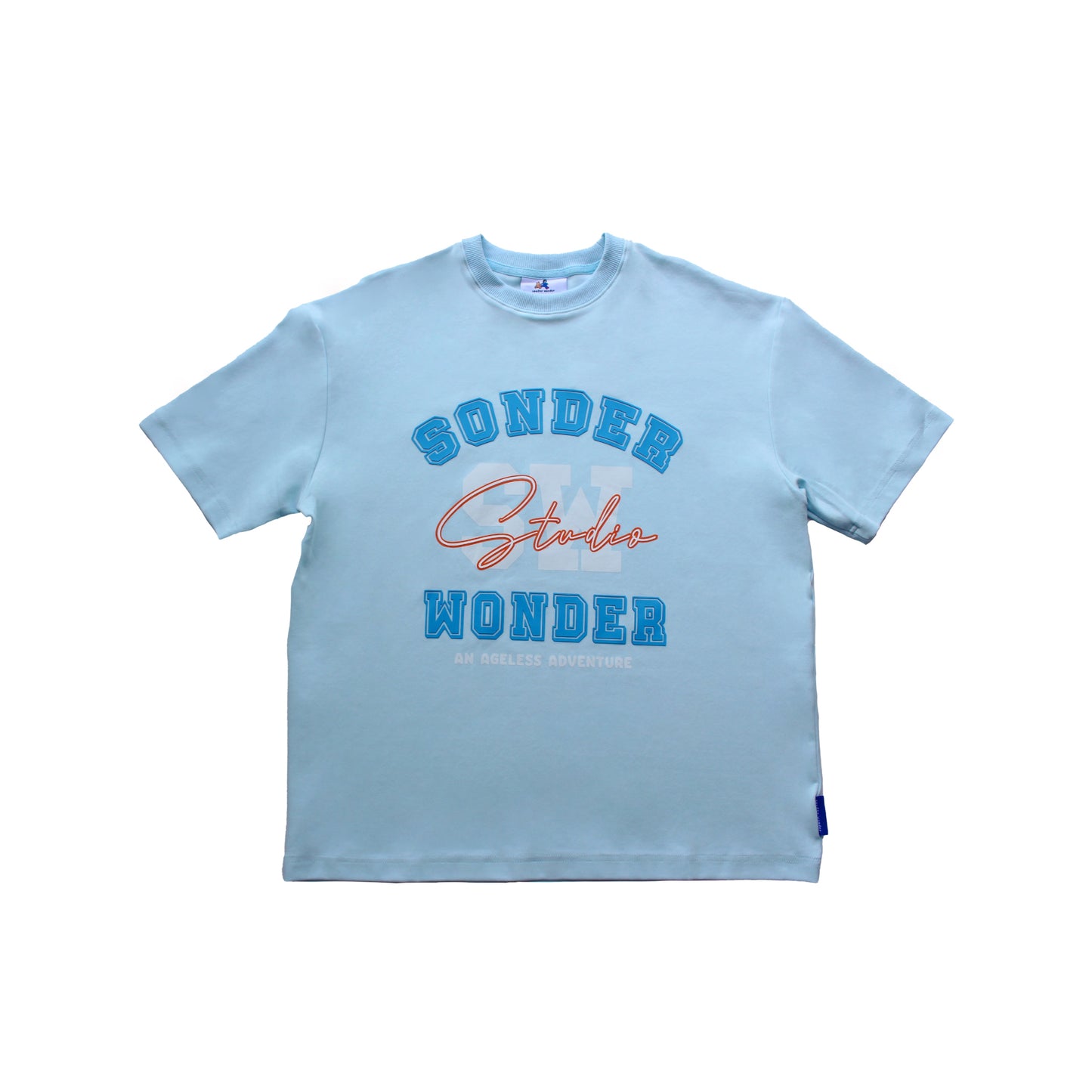 SW Studio Oversize Light Blue Tee